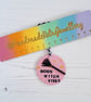 Halloween GOOD WITCH VIBES Hanging decoration - Image 2