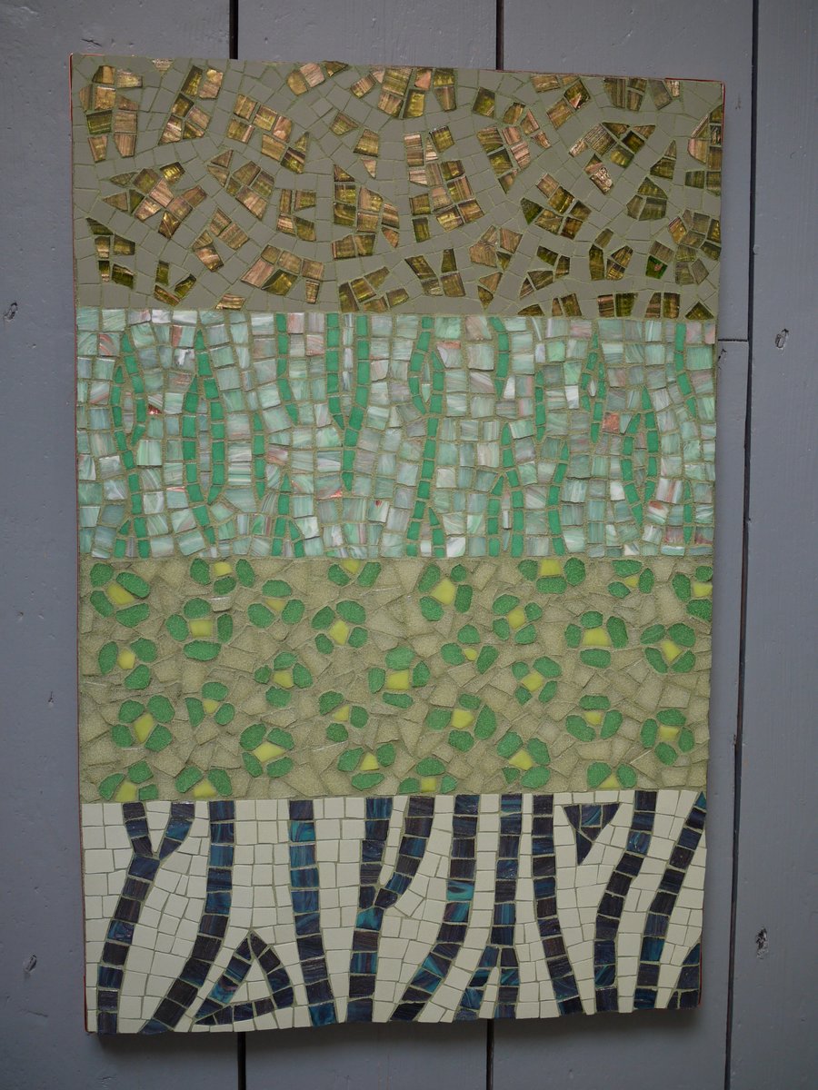 "Jungle Camouflage" mosaic panel (price includes postage)
