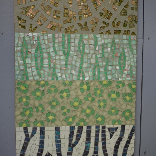 "Jungle Camouflage" mosaic panel (price includes postage)