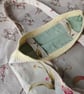 Tote bag, Gorgeous orchid flower print fabric 