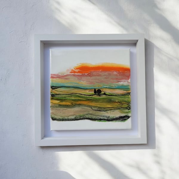 Northumberland hills - End of summer golds 