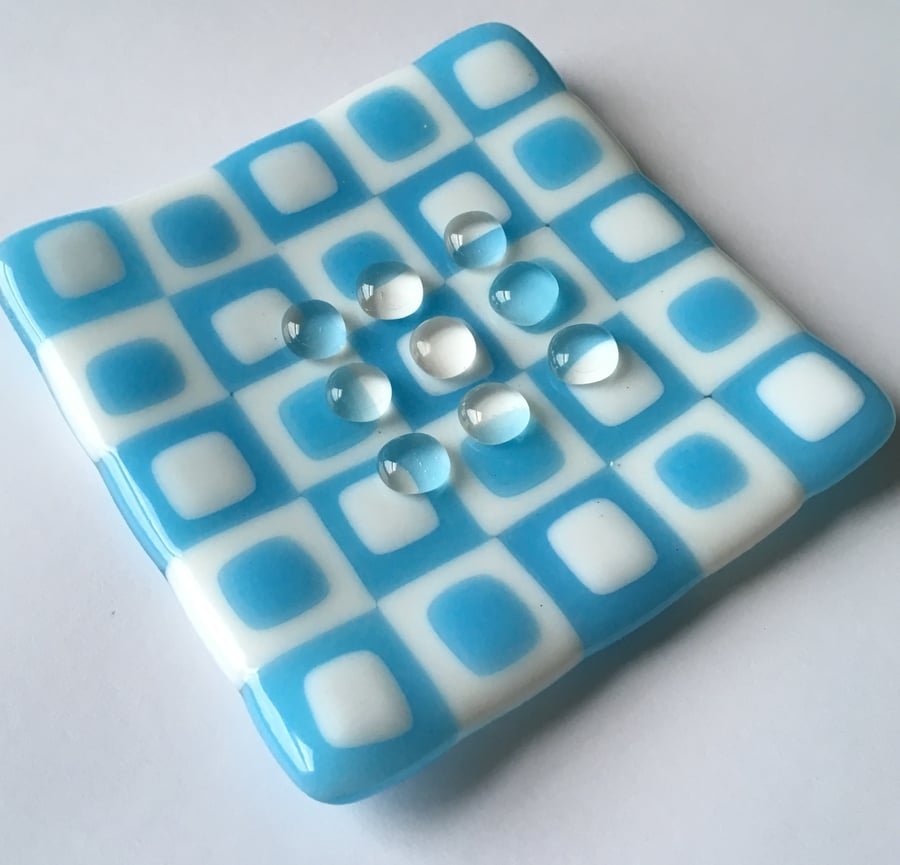 Fused Glass Soap Dish