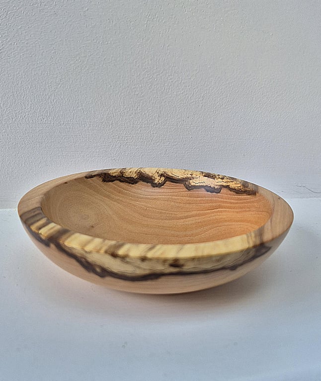 Small hand turned decorative bowl