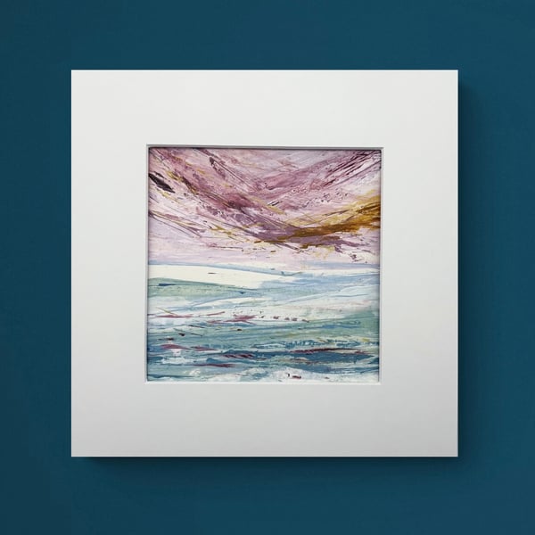 Original Seascape Painting - Choose Peace