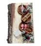 Live Edge Christmas Wooden Wall Plaque. Festive Robin & Dried Orange Wall Art - Image 8