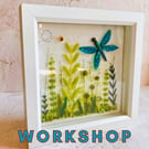 WORKSHOP Sunday 19th April 2026  2pm - 4pm - Framed art piece