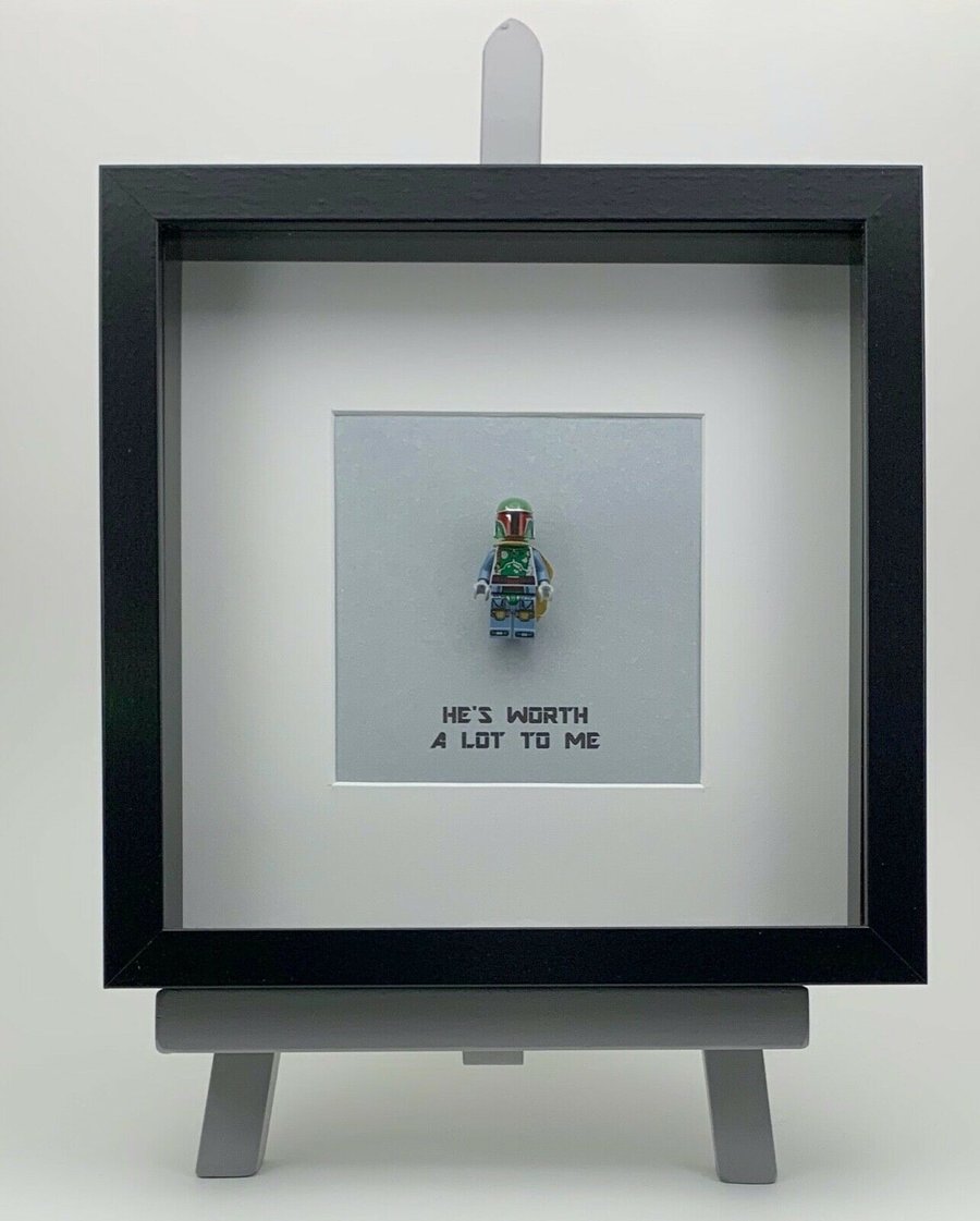  Boba Fett mini Figure frame