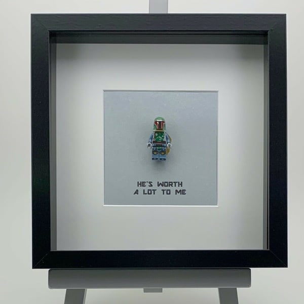  Boba Fett mini Figure frame
