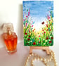 Meadow Flowers small original painting  - Image 1