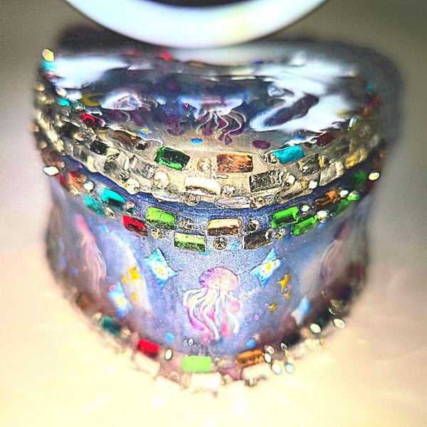 Handmade Jellyfish trinket box