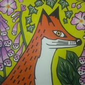 Rockhen Linocut Artist