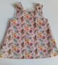 Dress, 6-12 months, A line dress, summer dress, girls dress, pinafore  - Image 1