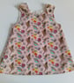 Dress, 6-12 months, A line dress, summer dress, girls dress, pinafore 