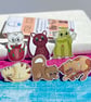 Story Seeds Stickers -Kitty Cats