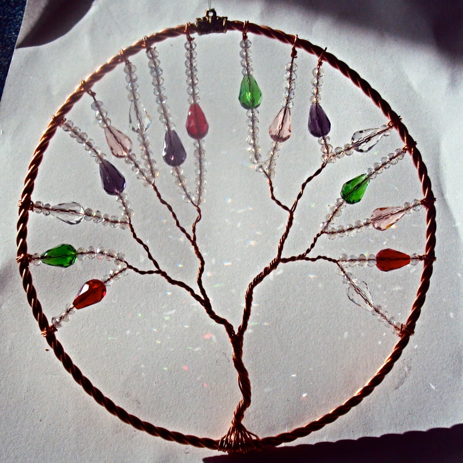Tree of Life window decoration