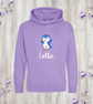 Personalised Penguin Hoodie For Children – Cute Animal Jumper With Name