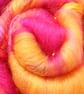 50g Honeysuckle Art Batt for Spinning & Felting - Image 2