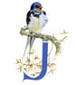 Illustrated letter 'J' - Image 1