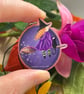 Whimsical Witch Illustrated Acrylic Charm - Image 3