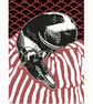 Olive The Whippet A3 poster-print - Image 1