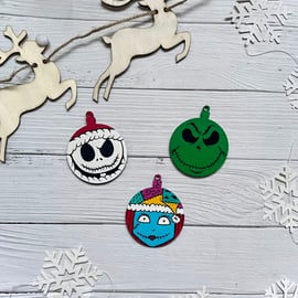 The Nightmare Before Christmas Baubles