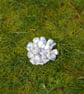 Handmade Felted Wool Flower Brooch - Image 4