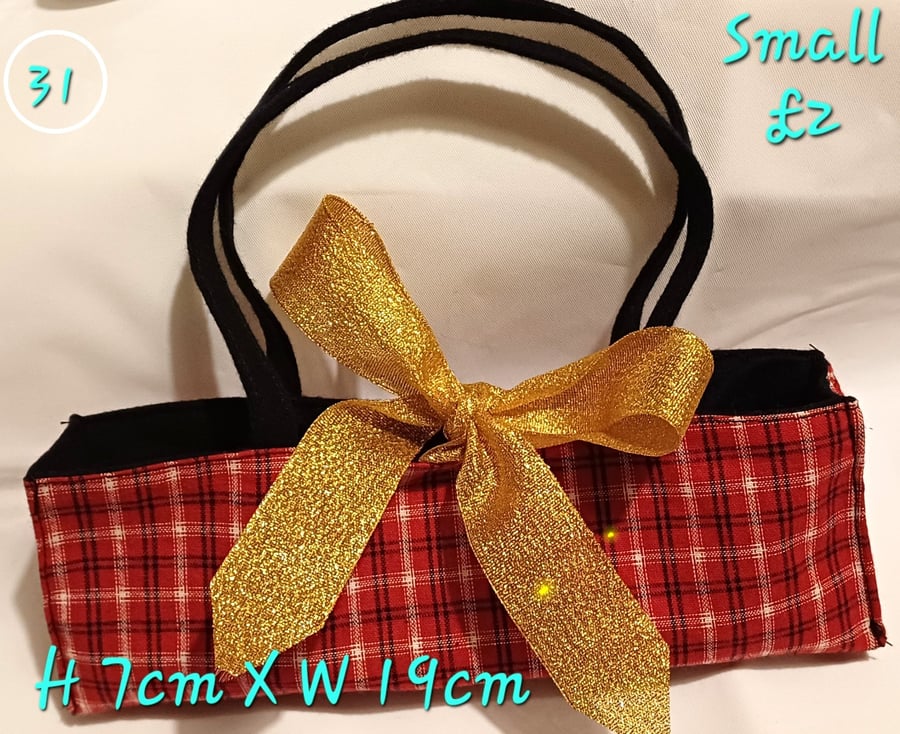 Small fabric bags