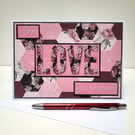 I Love You So Much - Handmade Greeting Card