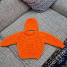 Boys or girls jumper & hat 3 to 6 months