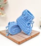 Crochet Baby Booties - New Baby Gift, Baby Shower Present
