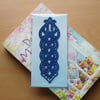 Embroidered Lace  Bookmark. Small