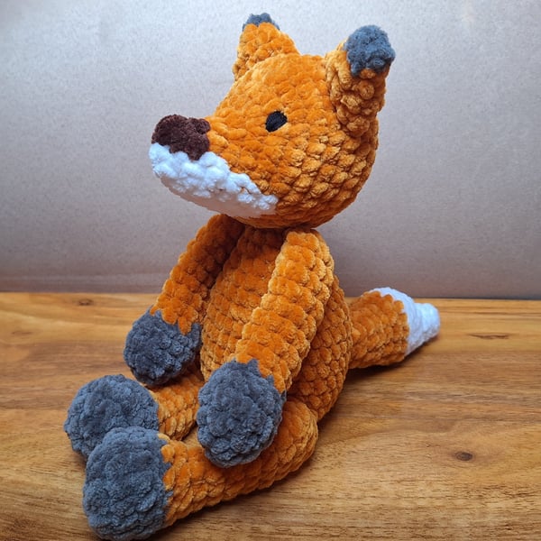 Handmade Crochet Fox 