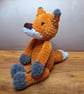 Handmade Crochet Fox 