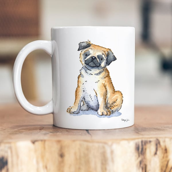 Pug Ceramic Mug
