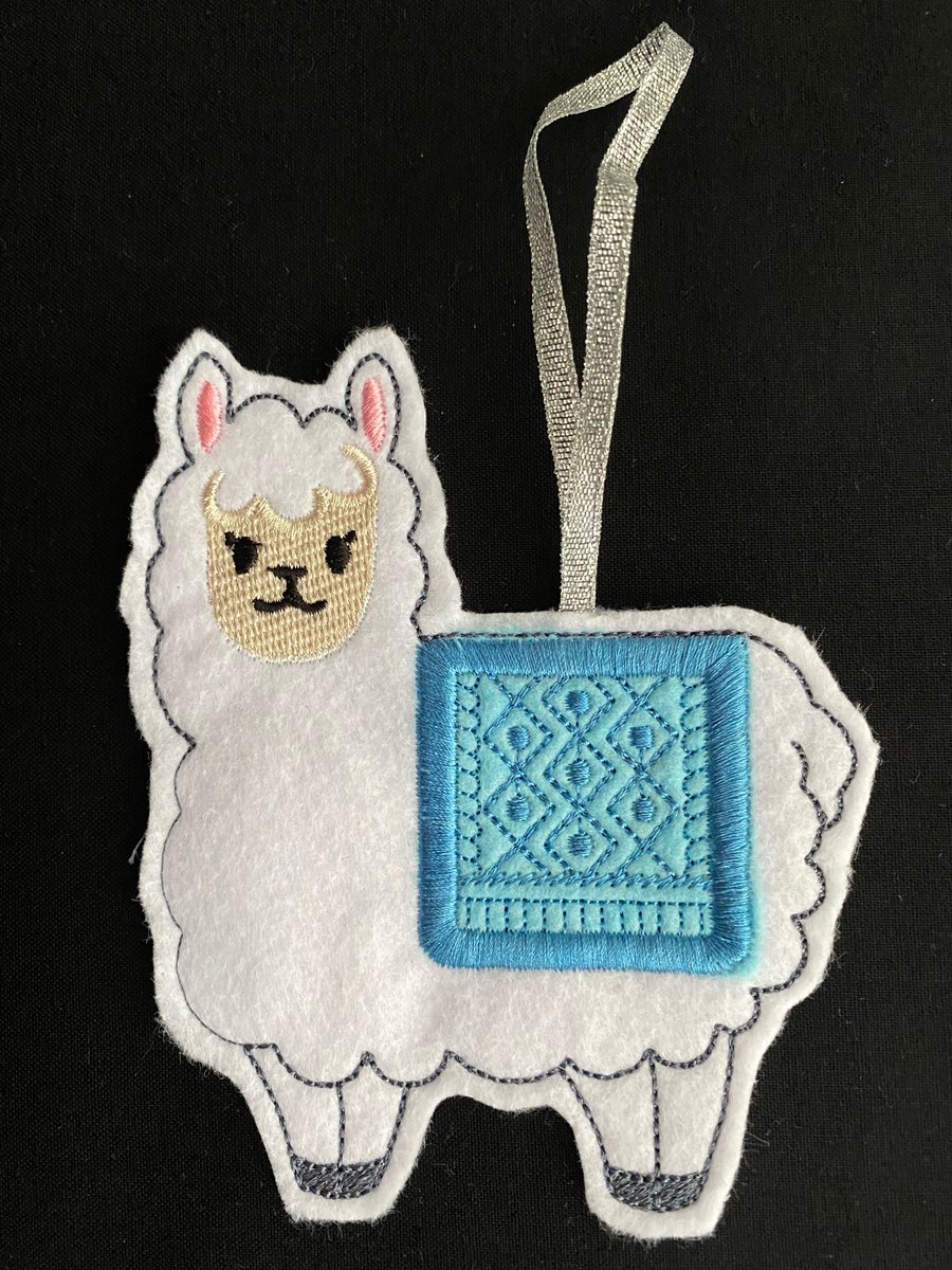 Felt Llama Decoration