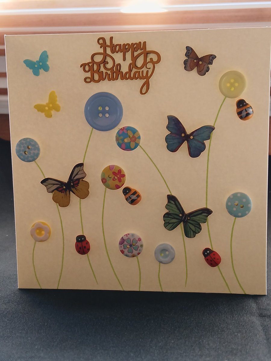 Handmade birthday card 