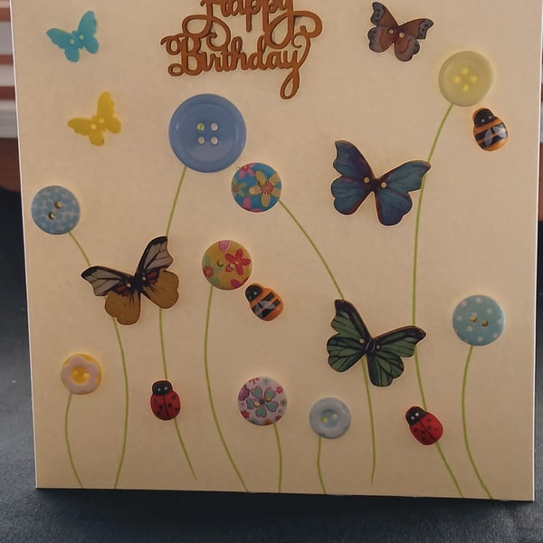 Handmade birthday card 