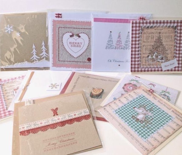 REDUCED XMAS OFFER,Christmas Card Bulk 10pk ,Assorted Designs,