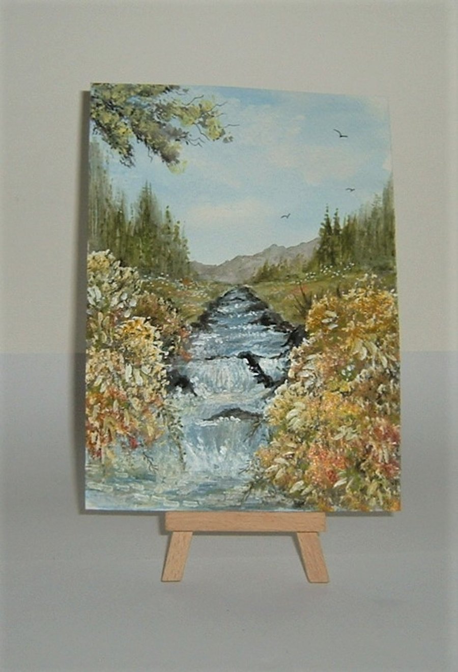 original art landscape paintings ( ref F 163)
