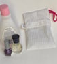 Reusable nail varnish remover wipes with optional storage bag - Image 7