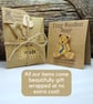 Down Syndrome Awareness Bear Badge, Handmade Support Ribbon Teddy Brooch - Image 5