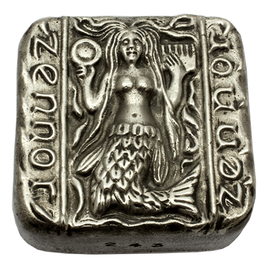 Mermaid of Zennor, Cornish Tin Paperweight