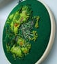 Hand embroidered moss picture  - Image 2