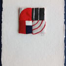 No 3 Miniature Textile Art Quilt