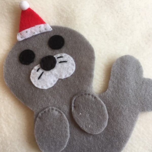 SEAL Christmas Decoration - Seal - Christmas Tree - Hanging Decoration