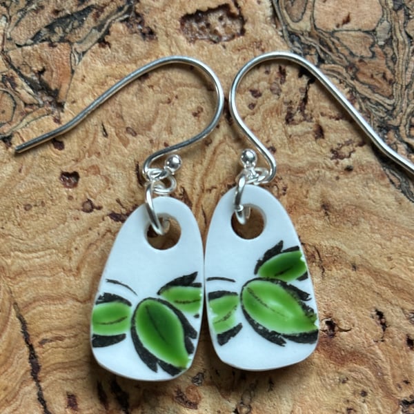 Handmade Earrings, Unique Earrings, Vintage, Eco Friendly Christmas Gifts.