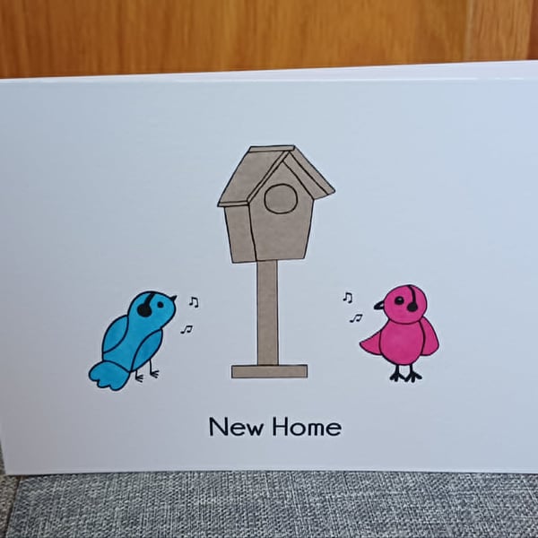 A6 New Home Greeting Card