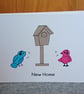 A6 New Home Greeting Card