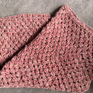 Crochet baby blankets in chenille