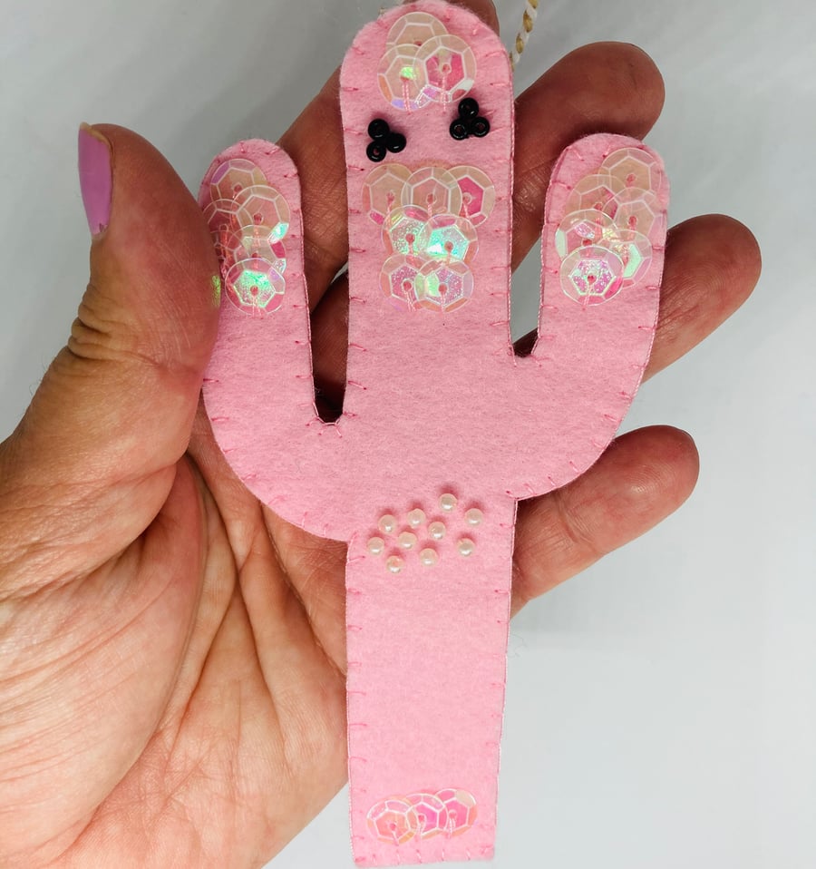 Make Your Own Cactus Lobster Christmas Ornament Kit